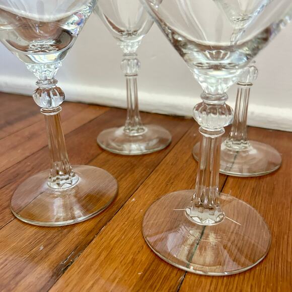 Vintage Libbey Stardust Martini Glasses Set of 4 – 6.5 oz - Picture 10 of 11